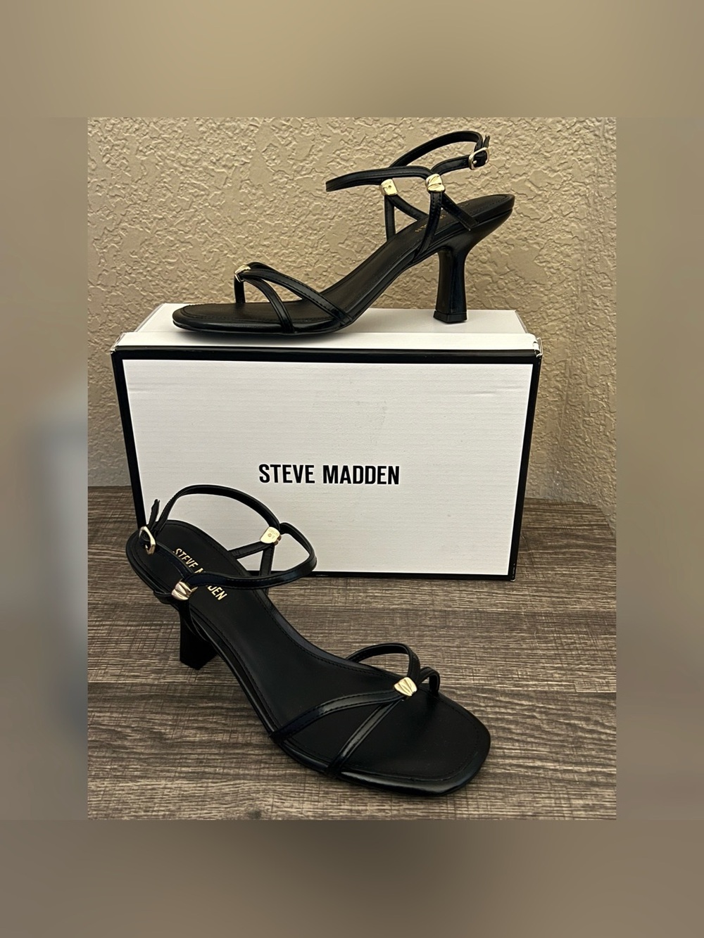 Steve Madden Women Posy Black Color Heels Size-9.5
